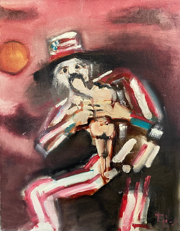 Uncle Sam Devouring His Children by artist DOUG GILES